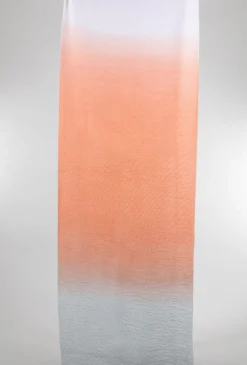 Flash Sale Evie Lou Toasty Fun Ombre Scarf, Rust/Seafoam