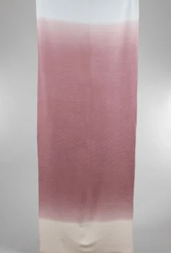Flash Sale Evie Lou Toasty Fun Ombre Scarf, Wine/Cream