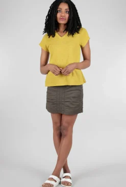 Shop Evie Lou Trace Skirt, Olive