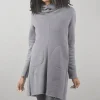 Outlet Evie Lou Velvet Fleece Ricky Tunic, Gray