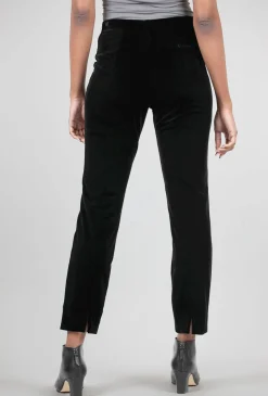 Outlet Evie Lou Velvet Milo Pant, Black