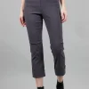 Hot Evie Lou Verona Crop Pant, Onyx