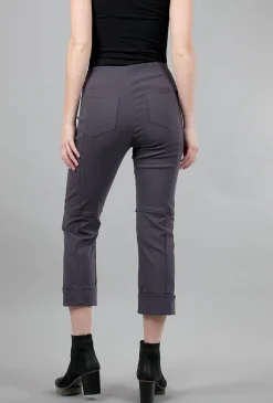Hot Evie Lou Verona Crop Pant, Onyx