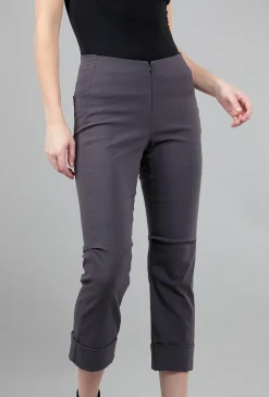 Hot Evie Lou Verona Crop Pant, Onyx