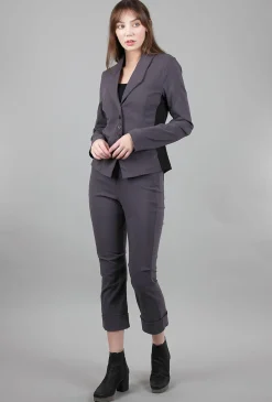 Hot Evie Lou Verona Crop Pant, Onyx