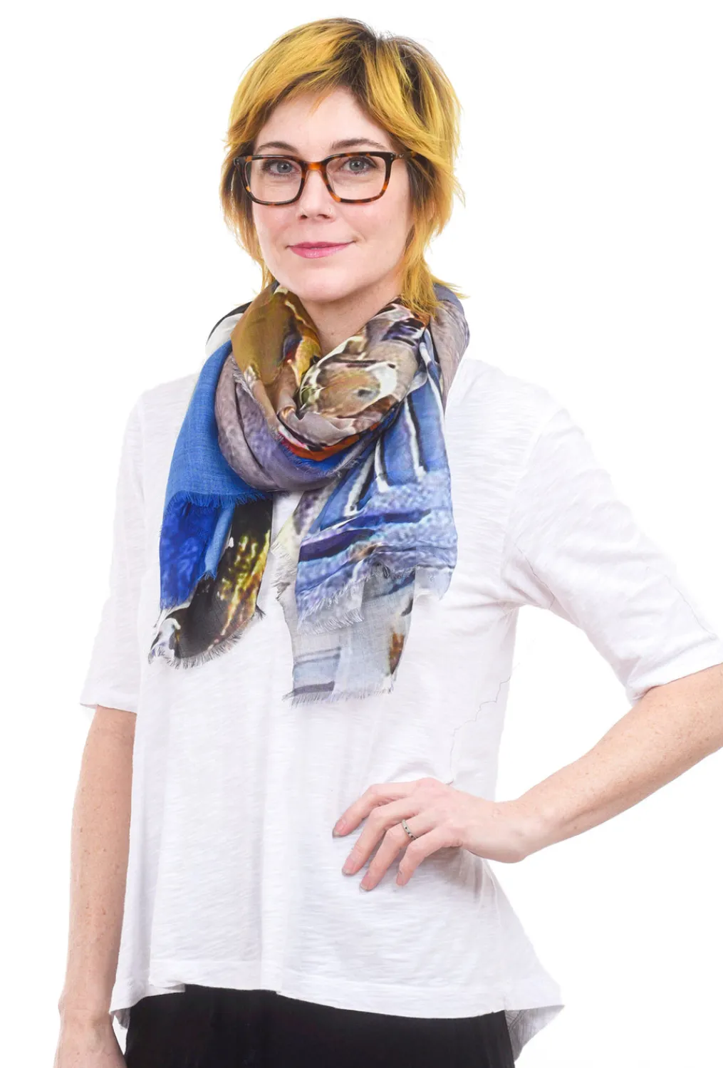 Online Evie Lou Vintage Artisan Scarf, Greece