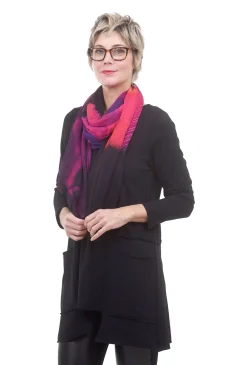 Online Evie Lou Vintage Artisan Scarf, Tree Of Life, Raspberry