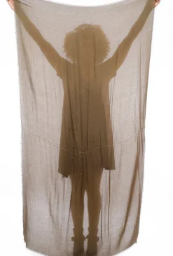 Clearance Evie Lou Vintage Solid Wrap, Thyme