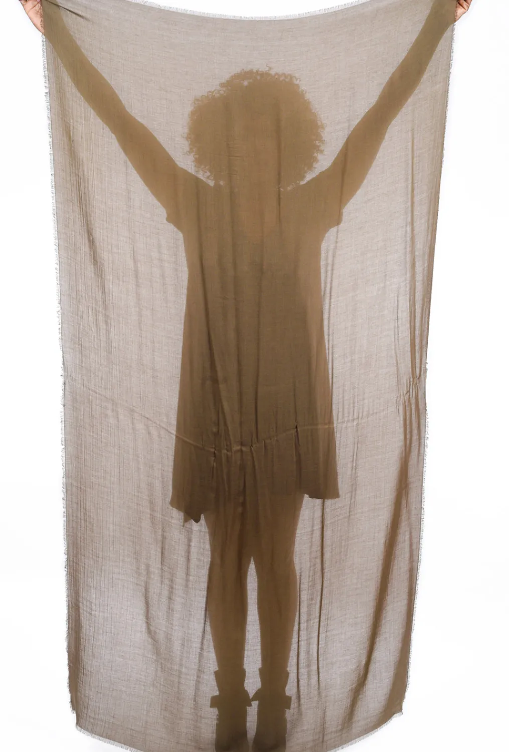 Clearance Evie Lou Vintage Solid Wrap, Thyme