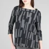 Best Sale Evie Lou Virtue Top, Luna Beatnik Print