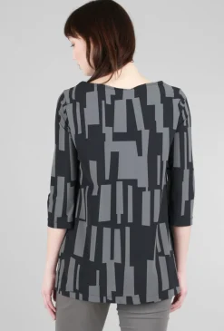Best Sale Evie Lou Virtue Top, Luna Beatnik Print