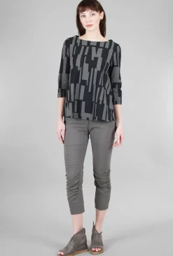 Best Sale Evie Lou Virtue Top, Luna Beatnik Print