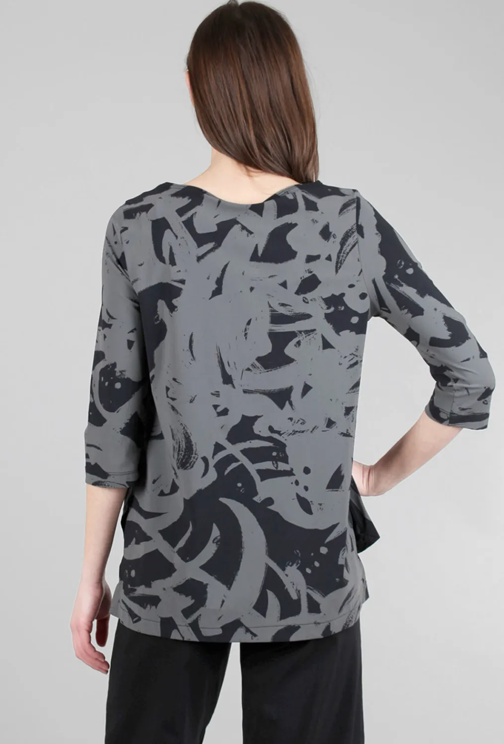 Fashion Evie Lou Virtue Top, Melrose Luna Print
