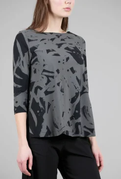 Fashion Evie Lou Virtue Top, Melrose Luna Print