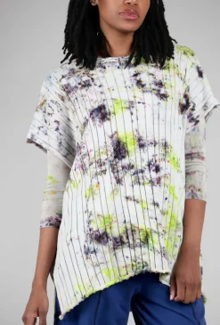 New Evie Lou Willa Knit Pullover, Garden Print
