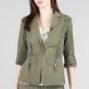 Clearance Evie Lou Winslow Blazer, Kombu Olive