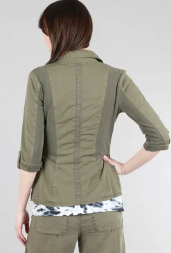 Clearance Evie Lou Winslow Blazer, Kombu Olive