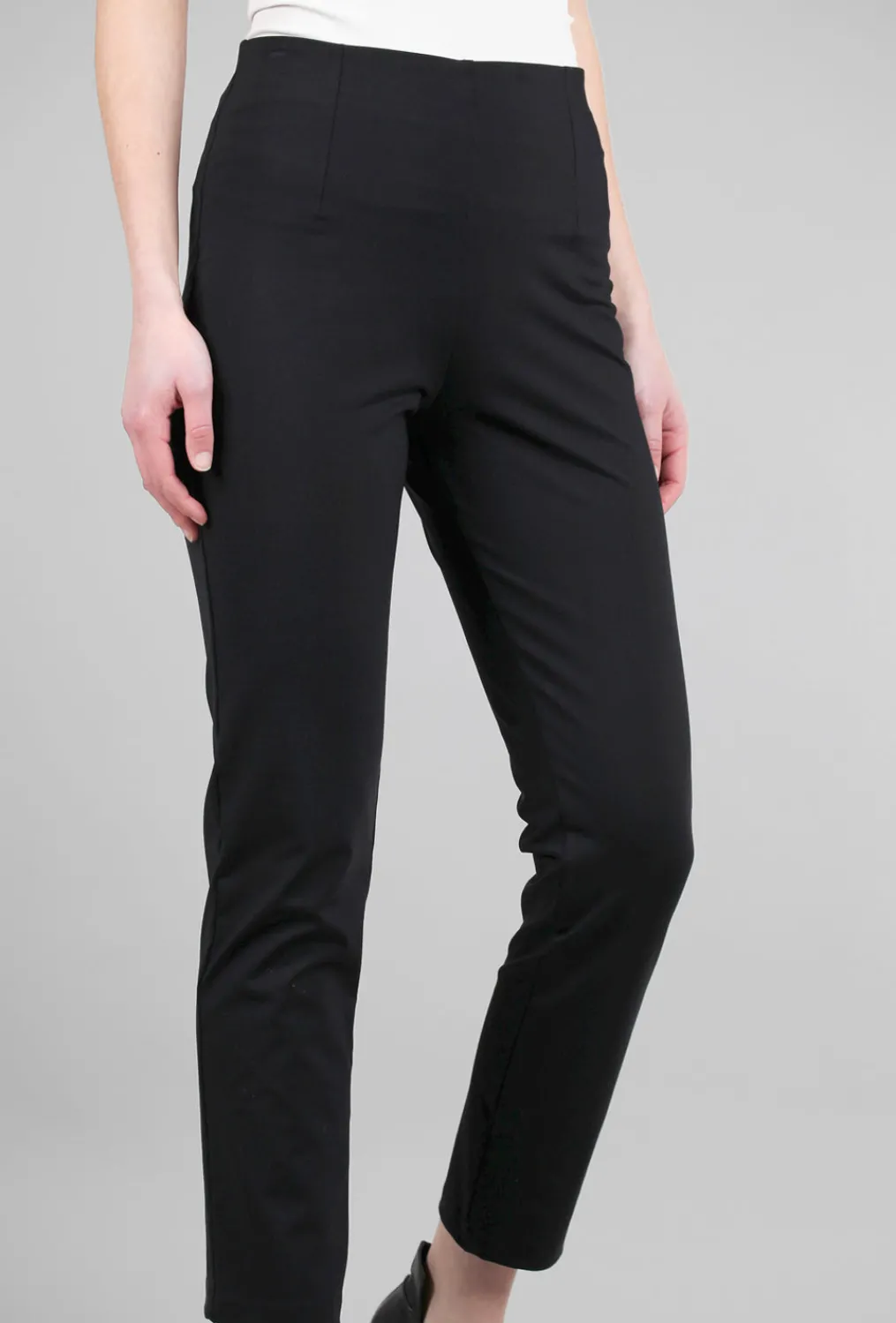Cheap Evie Lou Zani Ponte Tech Pant, Black
