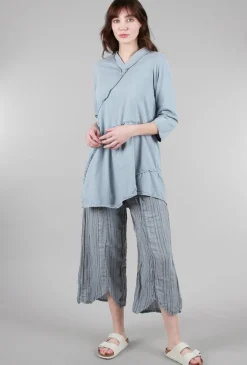 New Evie Lou Zuma Top, Heron Blue